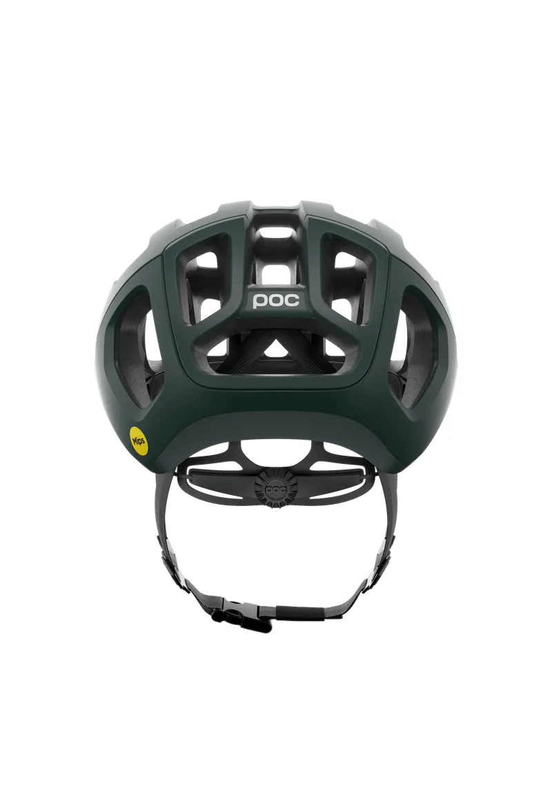 POC Ventral Air Mips Wide Fit Cycling Helmet - Pargasite Green Matt - Image 4