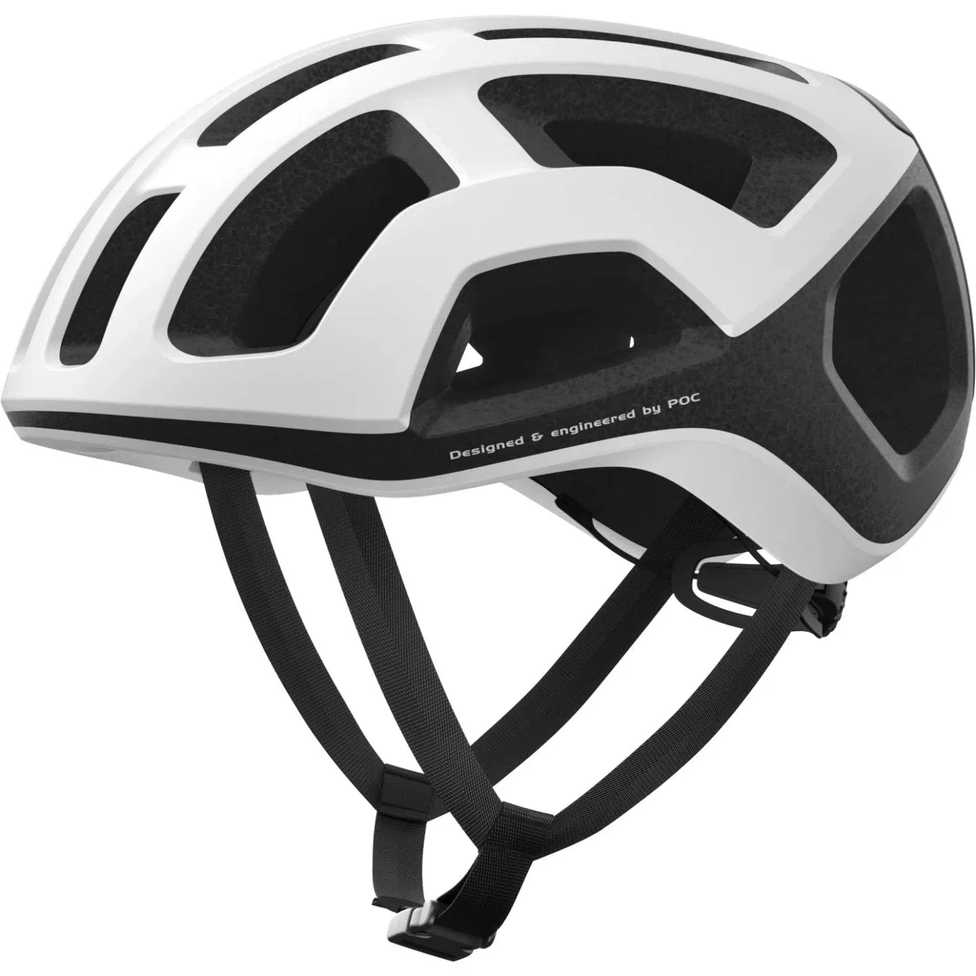POC Ventral Lite Cycling Helmet - Hydrogen White/Uranium Black