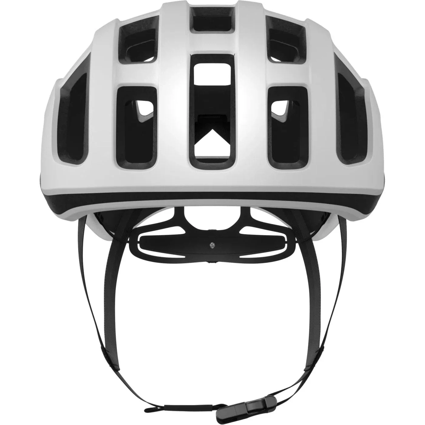 POC Ventral Lite Cycling Helmet - Hydrogen White/Uranium Black - Image 4