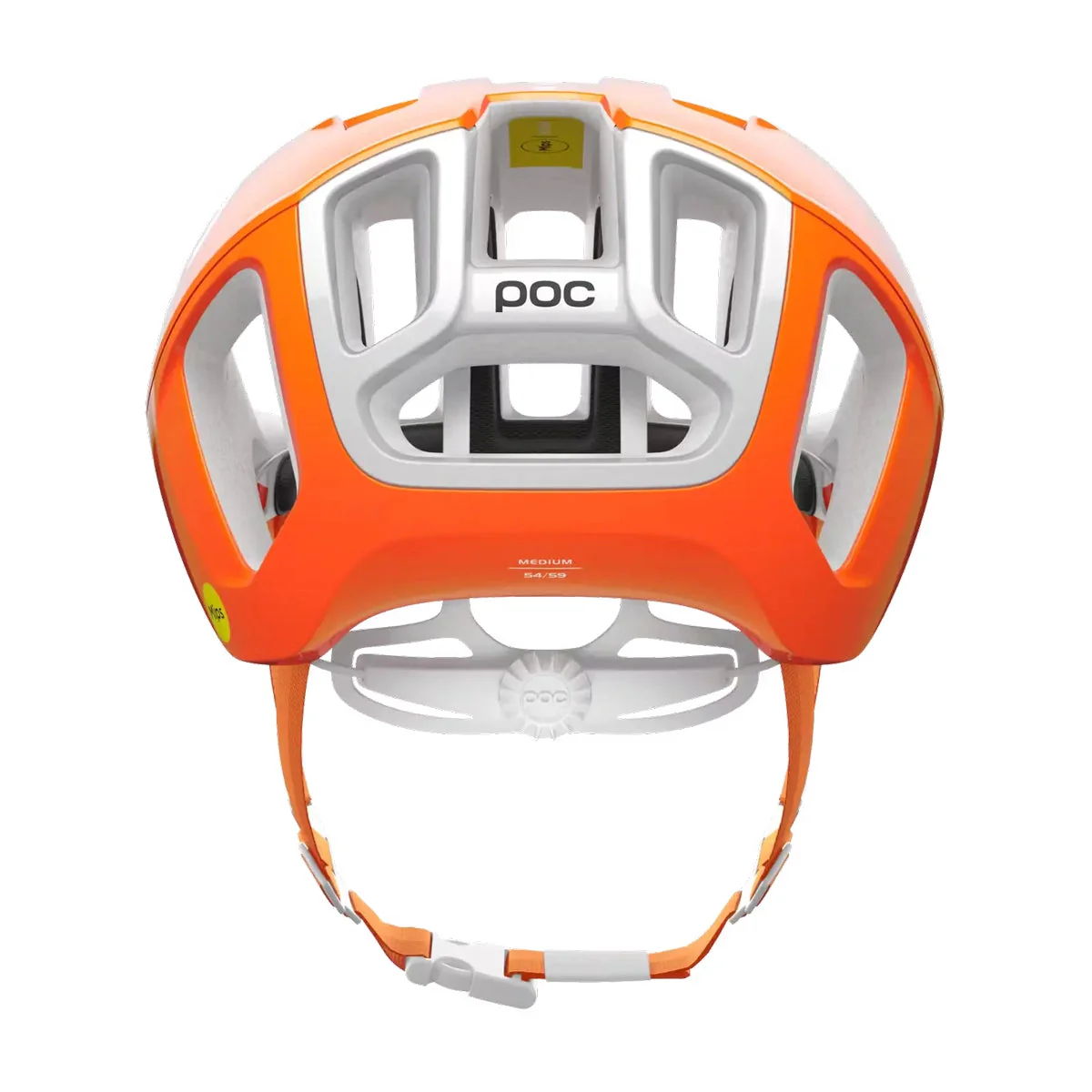 POC Ventral MIPS Cycling Helmet - Fluorescent Orange AVIP - Image 4