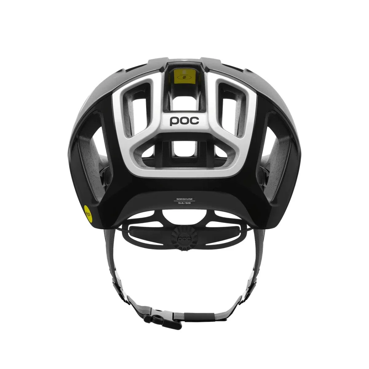 POC Ventral MIPS Cycling Helmet - Uranium Black Glossy - Image 4