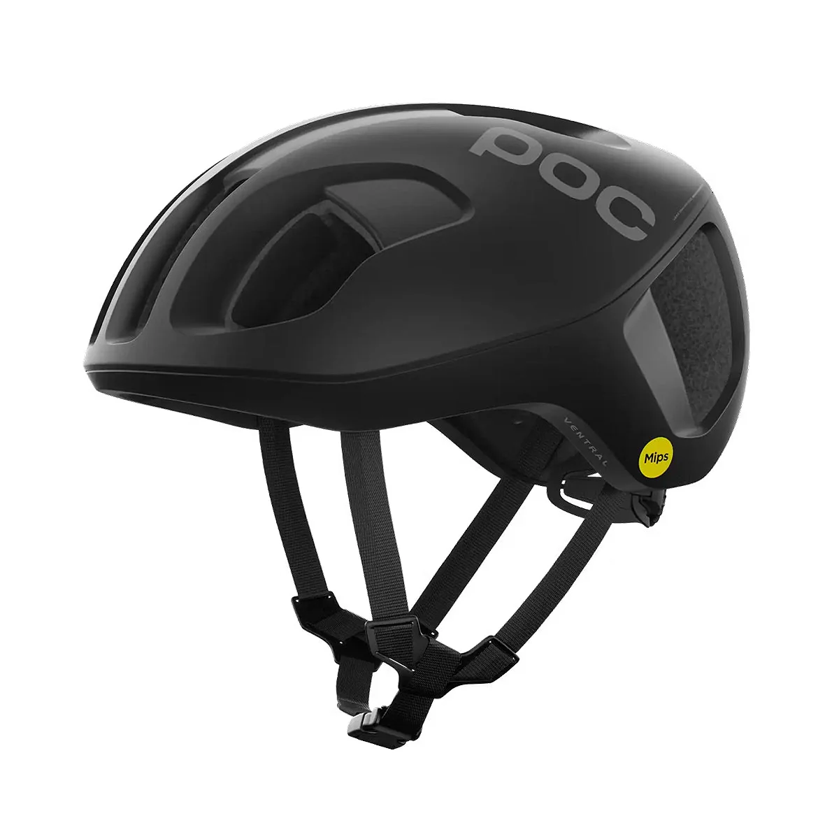 POC Ventral MIPS Cycling Helmet - Uranium Black Matt