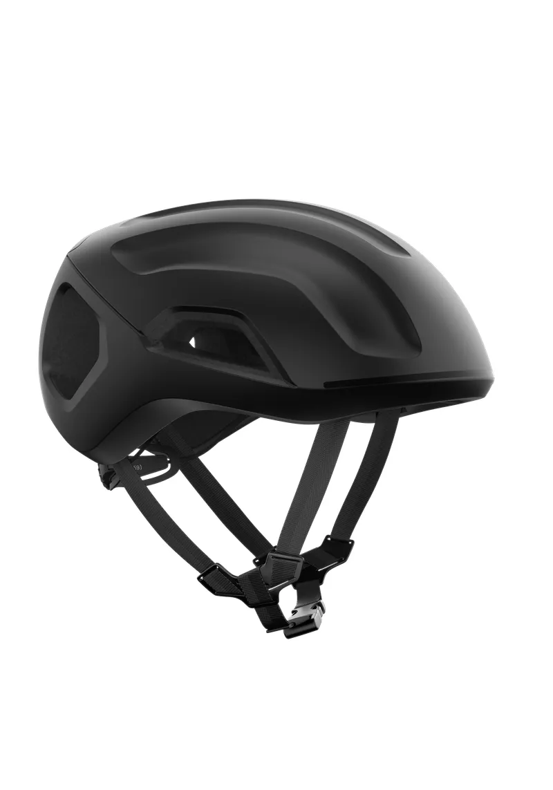 POC Ventral Tempus MIPS Cycling Helmet - Uranium Black Matt - Image 3