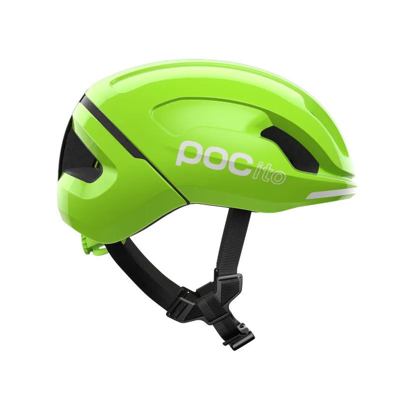 POCito Omne MIPS Cycling Helmet - Fluorescent Yellow/Green - Image 3