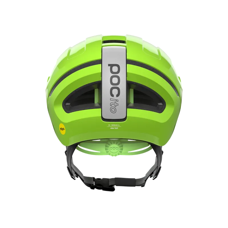 POCito Omne MIPS Cycling Helmet - Fluorescent Yellow/Green - Image 4
