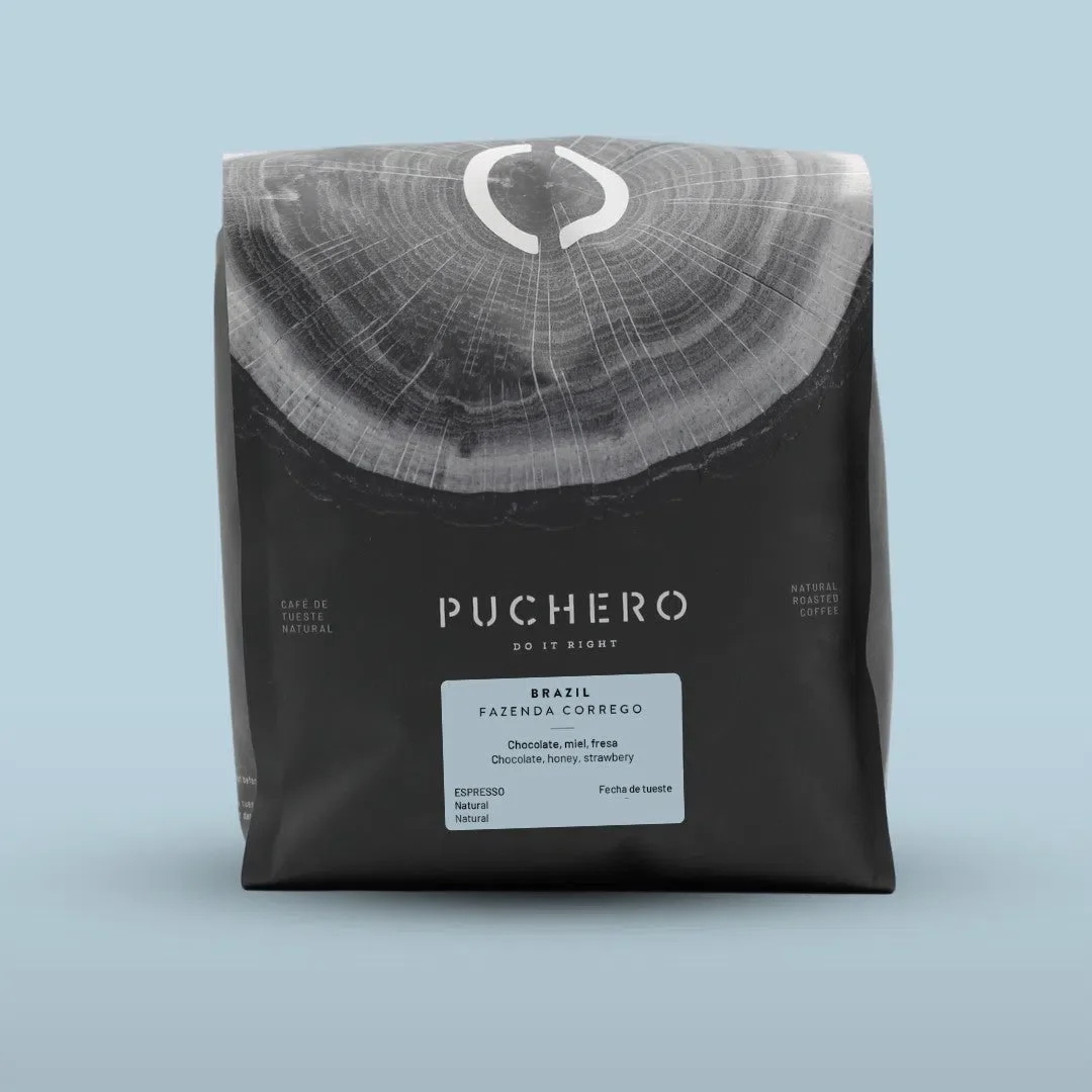 PUCHERO Coffee Brasil Fazenda Corrego - Natural Espresso - Image 3