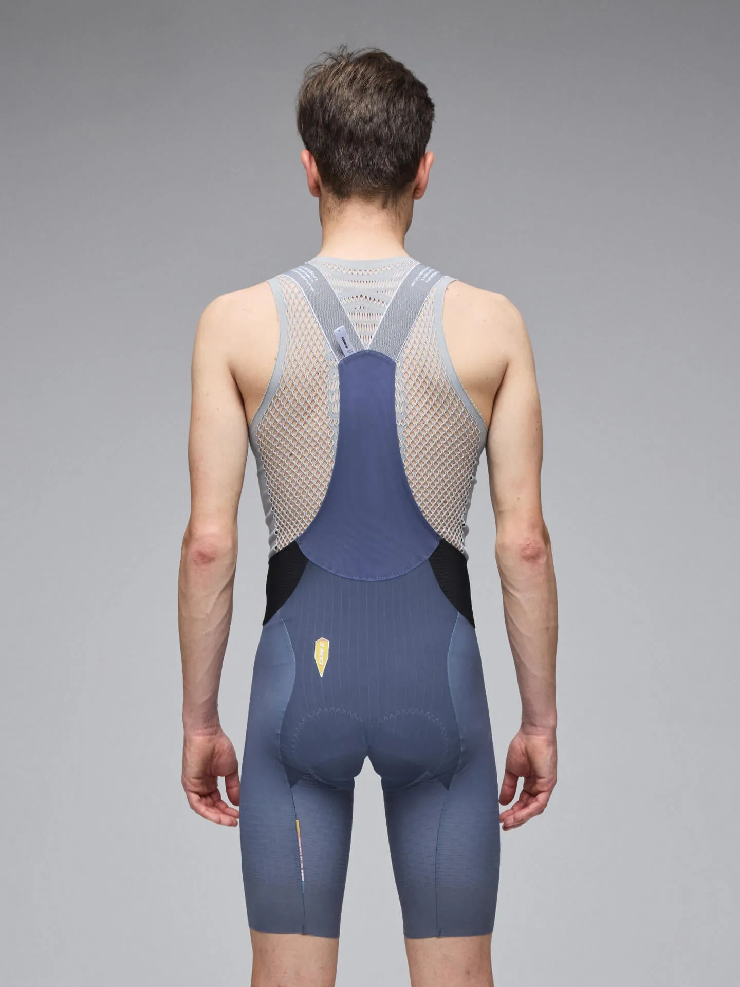 Q36.5 Dottore Clima Gravel Bib Shorts - Grey - Image 2