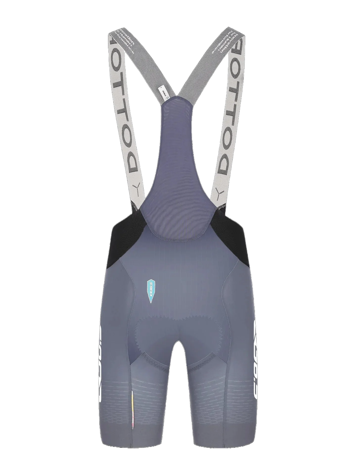 Q36.5 Dottore Clima Signature Gravel Bib Shorts - Grey - Image 2