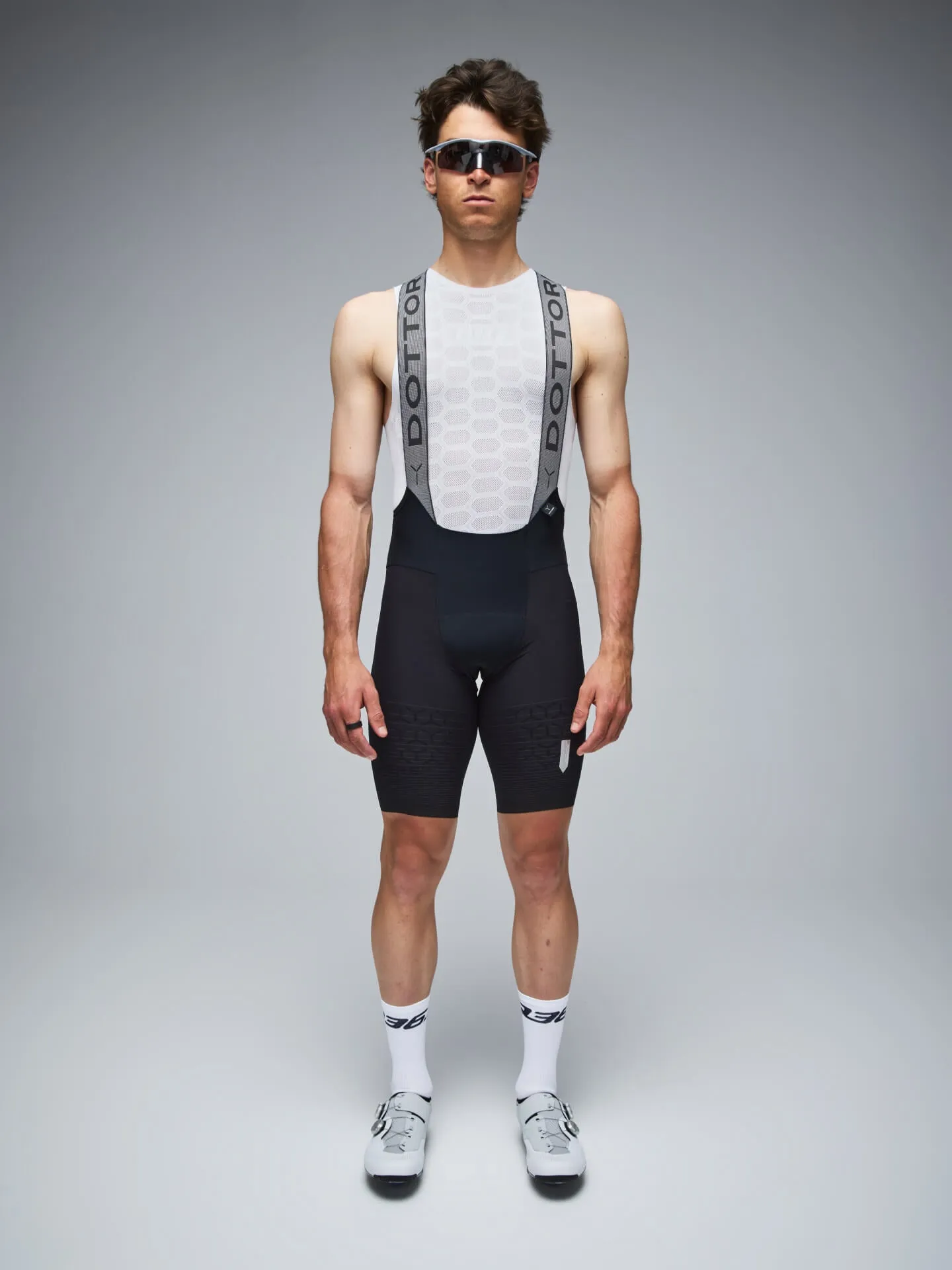 Q36.5 Dottore PRO Bib Shorts - Black - Image 2