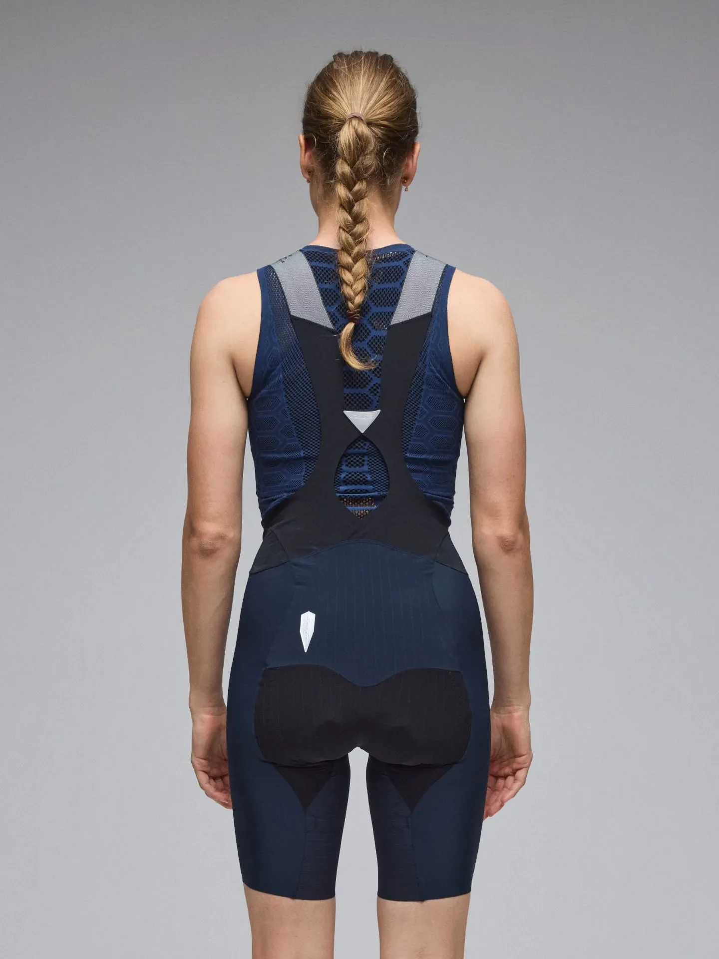 Q36.5 Dottore Pro Bib Shorts Women Nautica - Blue - Image 4