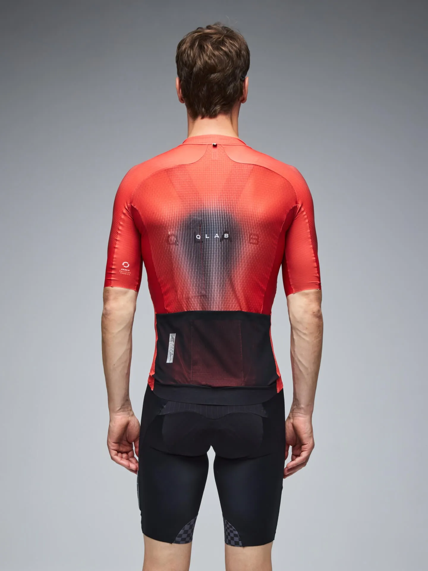 Q36.5 Gregarius Clima QLAB Jersey Lava - Red - Image 4