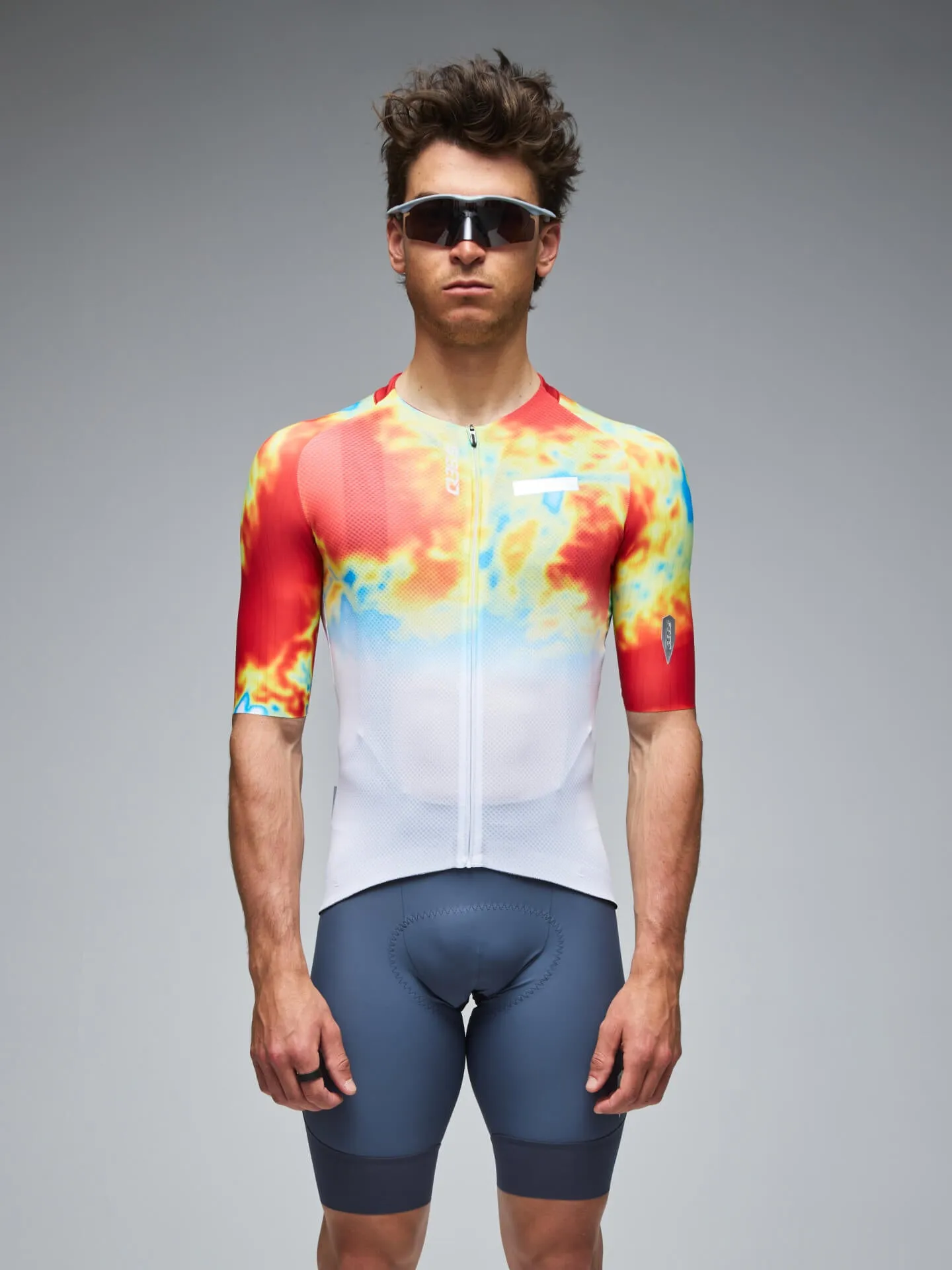 Q36.5 Gregarius Clima Weathermap Jersey - White - Image 2