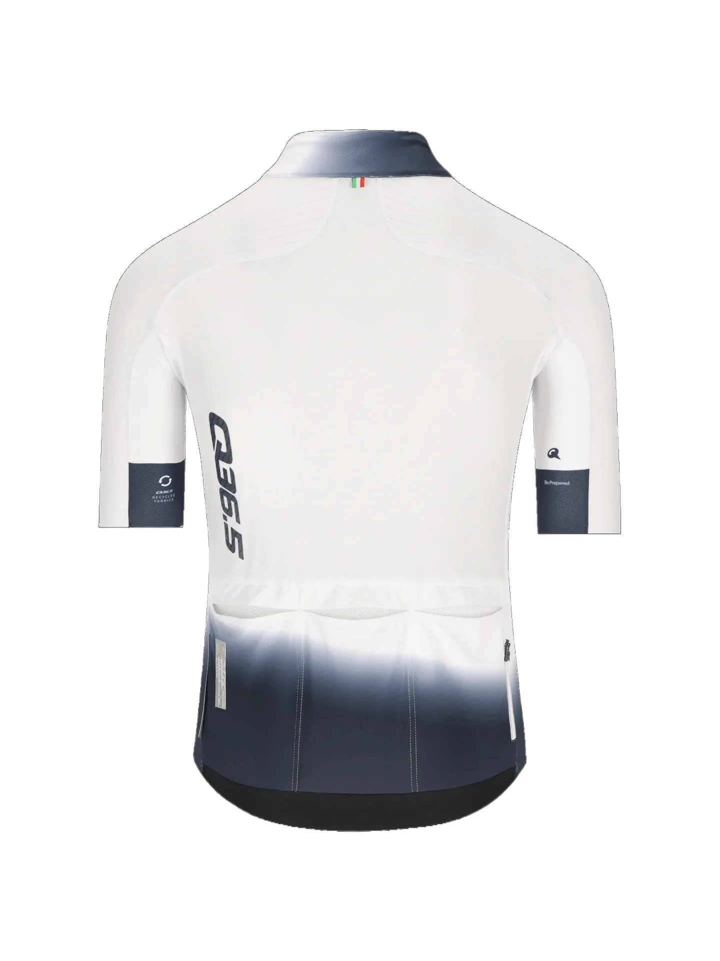 Q36.5 Gregarius Pro Collar Fade Jersey - White - Image 3