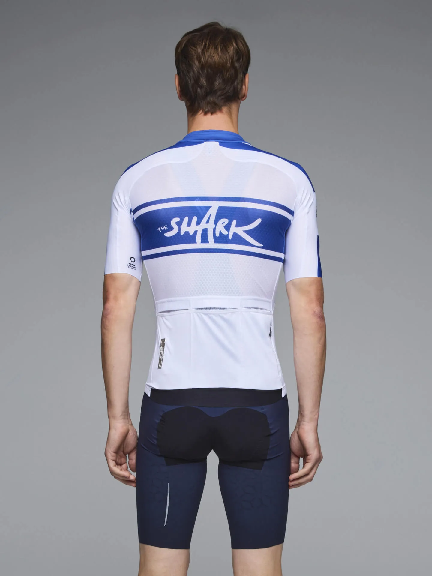 Q36.5 Gregarius Pro Nibali Racing Nazionale Jersey - White - Image 4