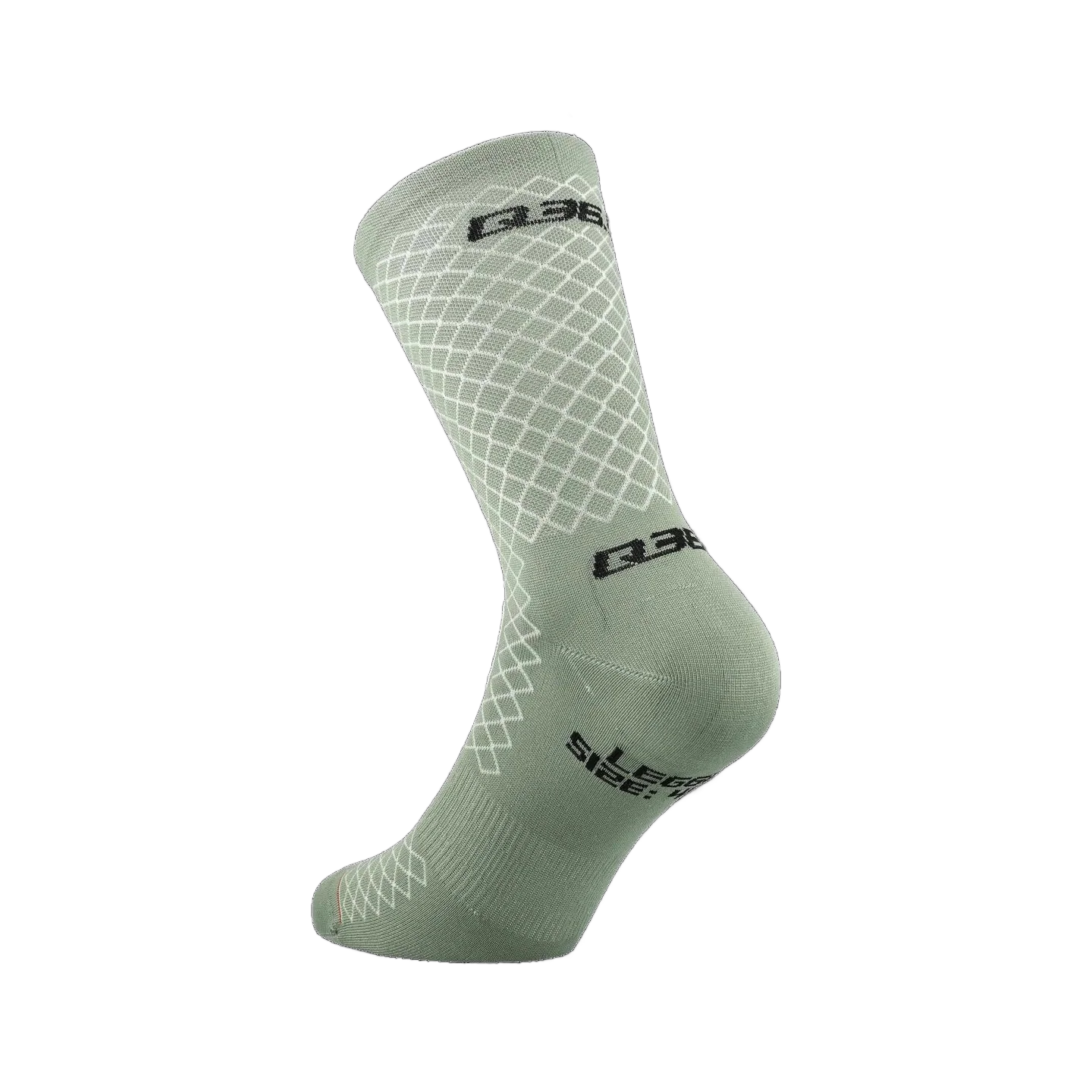Q36.5 Leggera 17 Socks Olive - Green. - Image 2