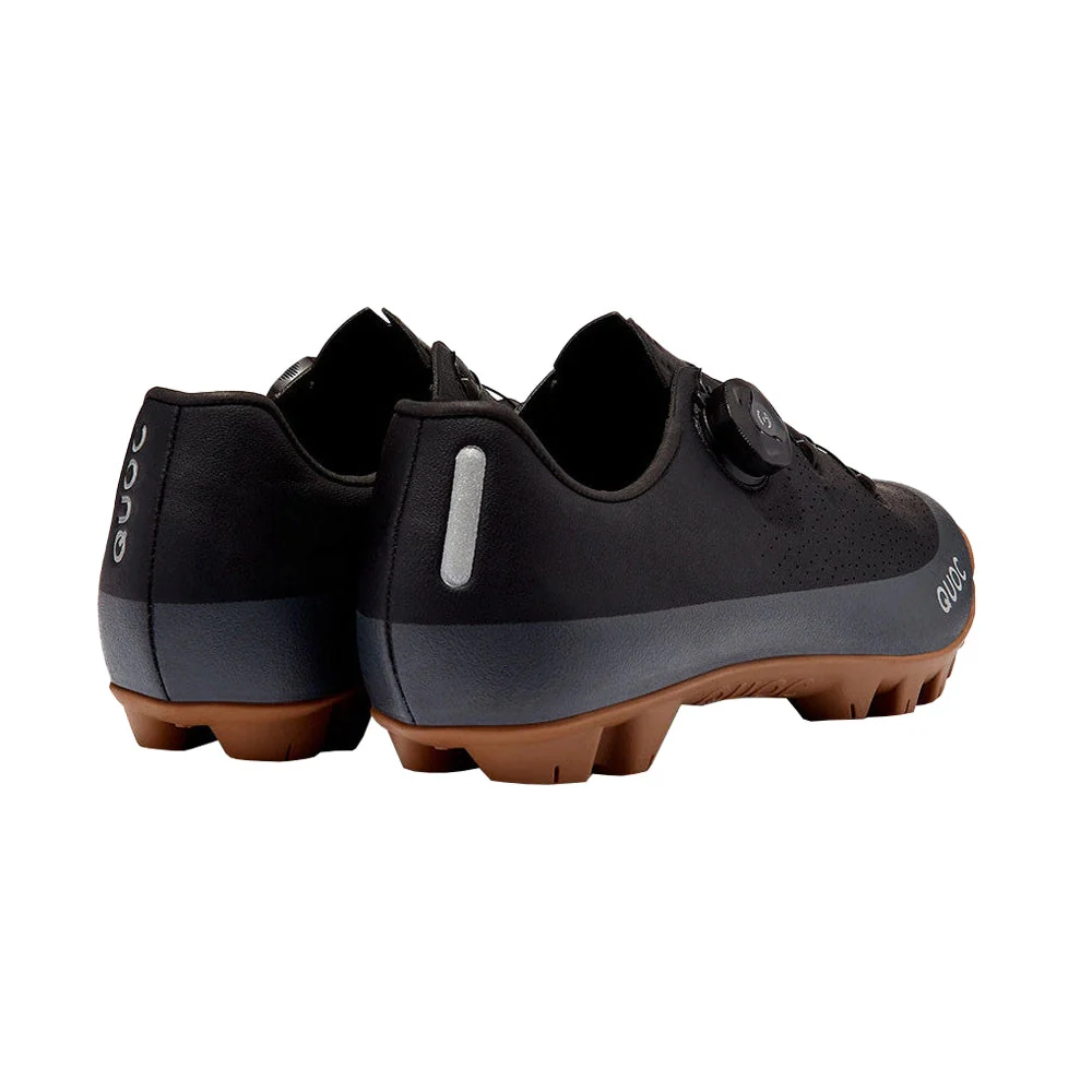 QUOC Gran Tourer II CROSS COUNTRY Gravel/MTB Shoes - Black Gum - Image 4