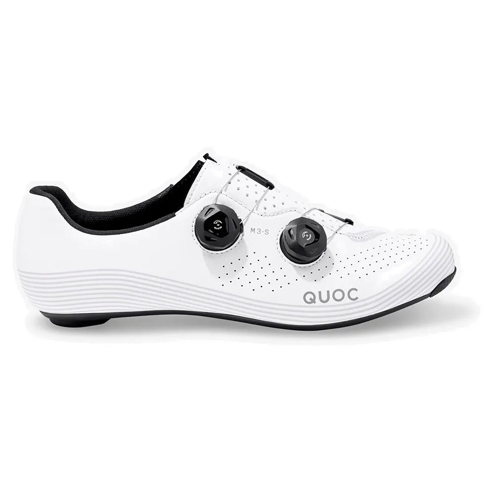 QUOC M3 SPORT Road Cycling Shoes - White - Image 2