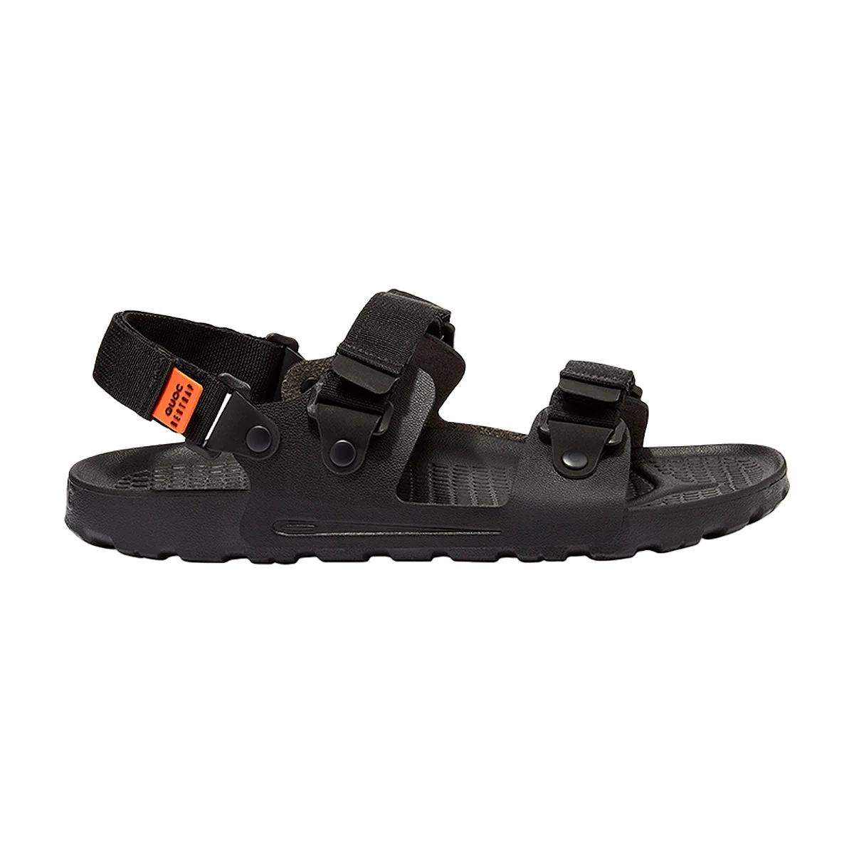 QUOC X RESTRAP SANDAL - BLACK - Image 2