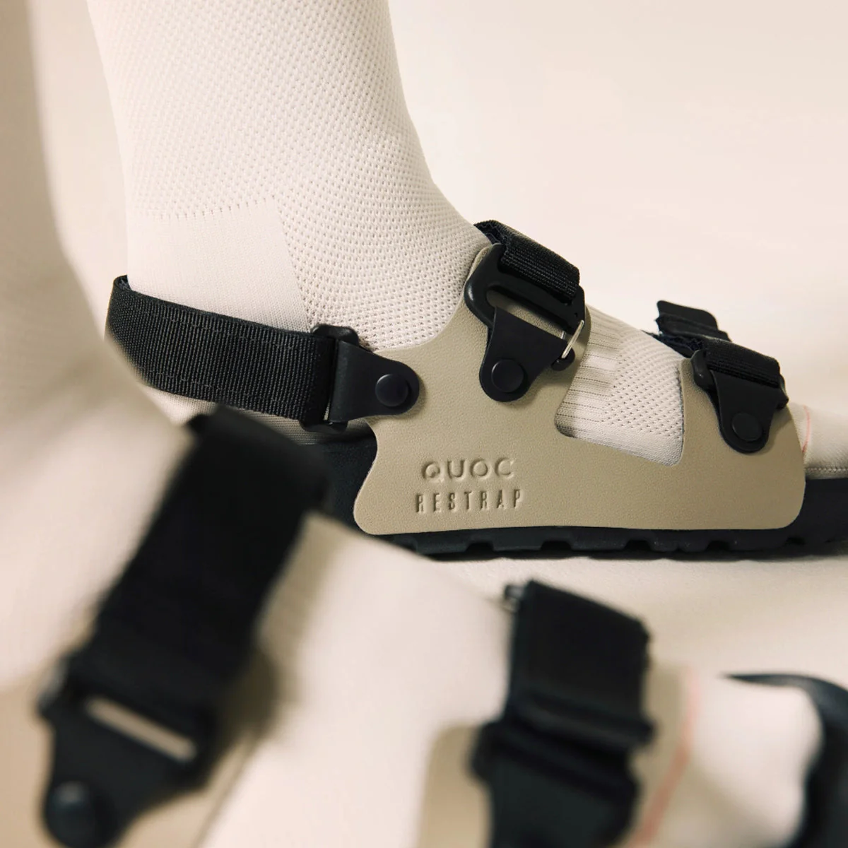 QUOC X RESTRAP SANDAL - SAND - Image 4