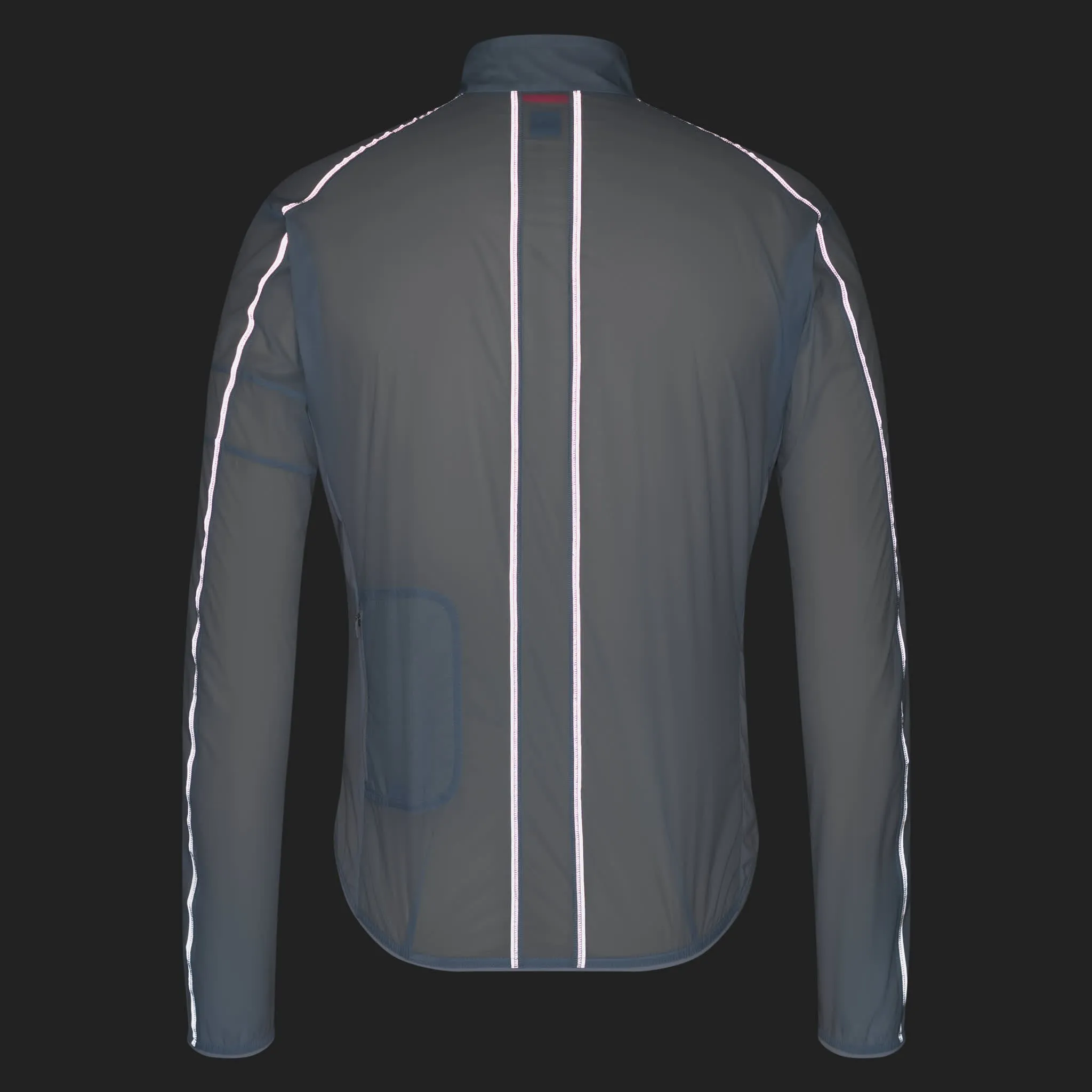 RAPH Brevet Element Wind Jacket - Ice/Silver Reflective - Image 3