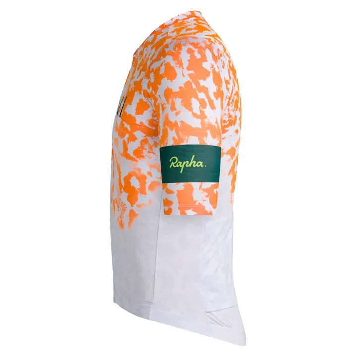 RAPHA X AMANI Pro Team Training Jersey - MUL/Orange - Image 2