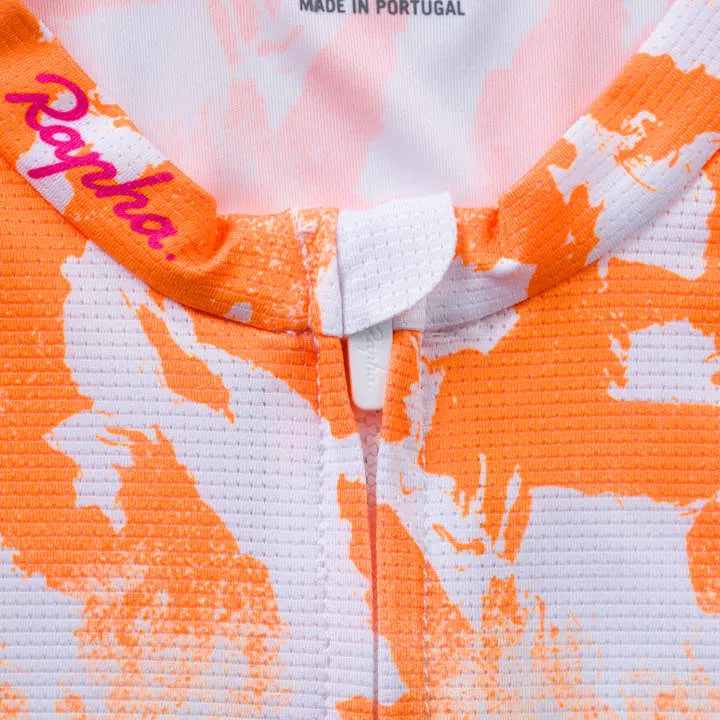 RAPHA X AMANI Pro Team Training Jersey - MUL/Orange - Image 5