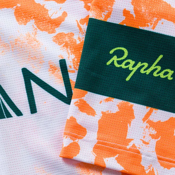 RAPHA X AMANI Pro Team Training Jersey - MUL/Orange - Image 6