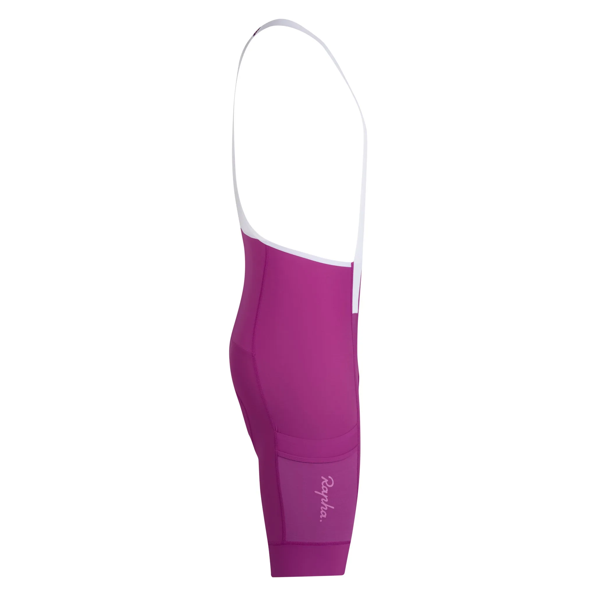 RAPHA Brevet Element Bib Shorts - AEA Amethyst/White Alyssum - Image 4