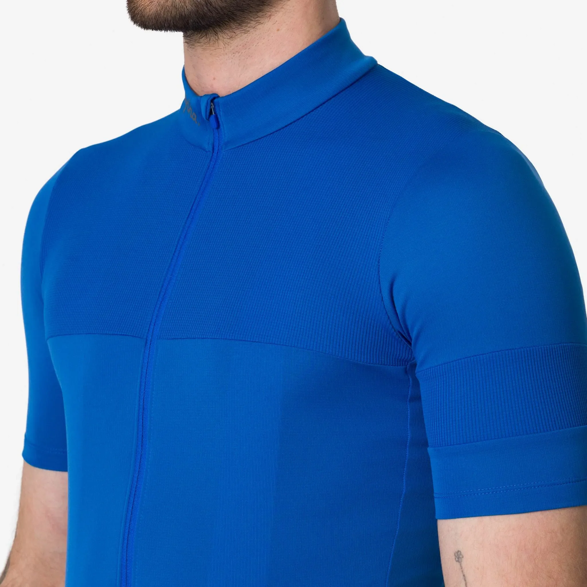 RAPHA Brevet Element Jersey - SBY Cobalt/Dark Navy - Image 3