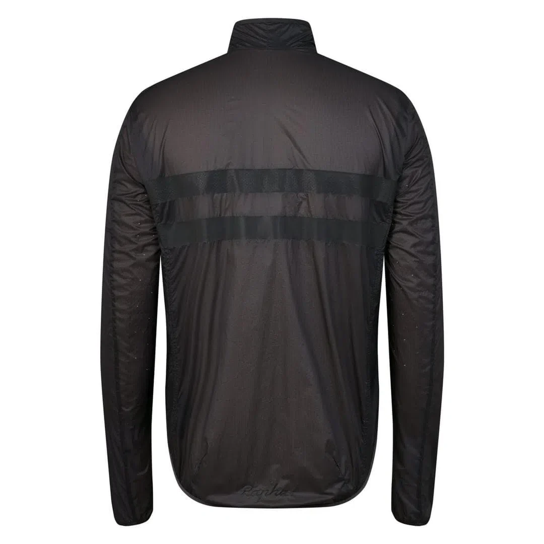 RAPHA Brevet Flyweight Wind Jacket - CBN Carbon Grey - Image 2