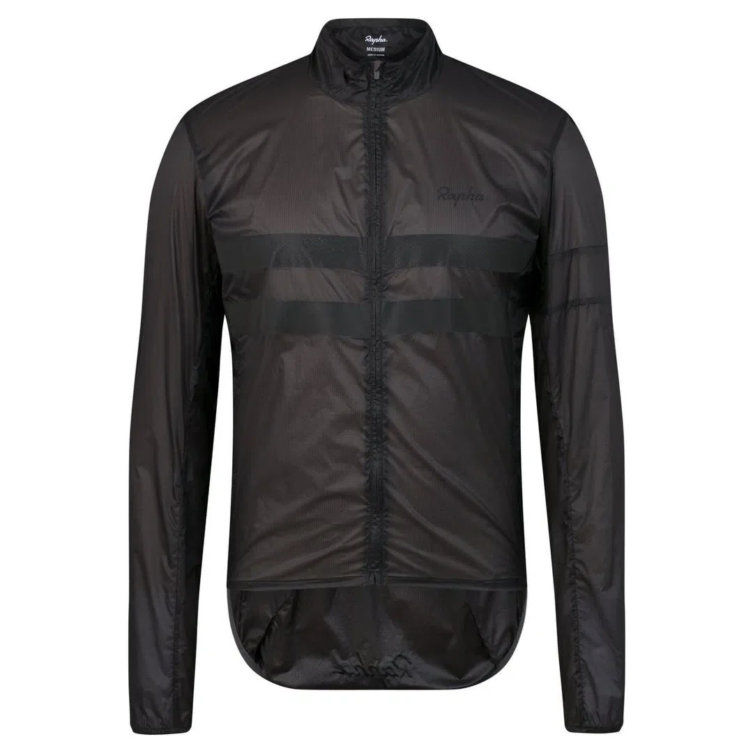 RAPHA Brevet Flyweight Wind Jacket - CBN Carbon Grey - Image 3