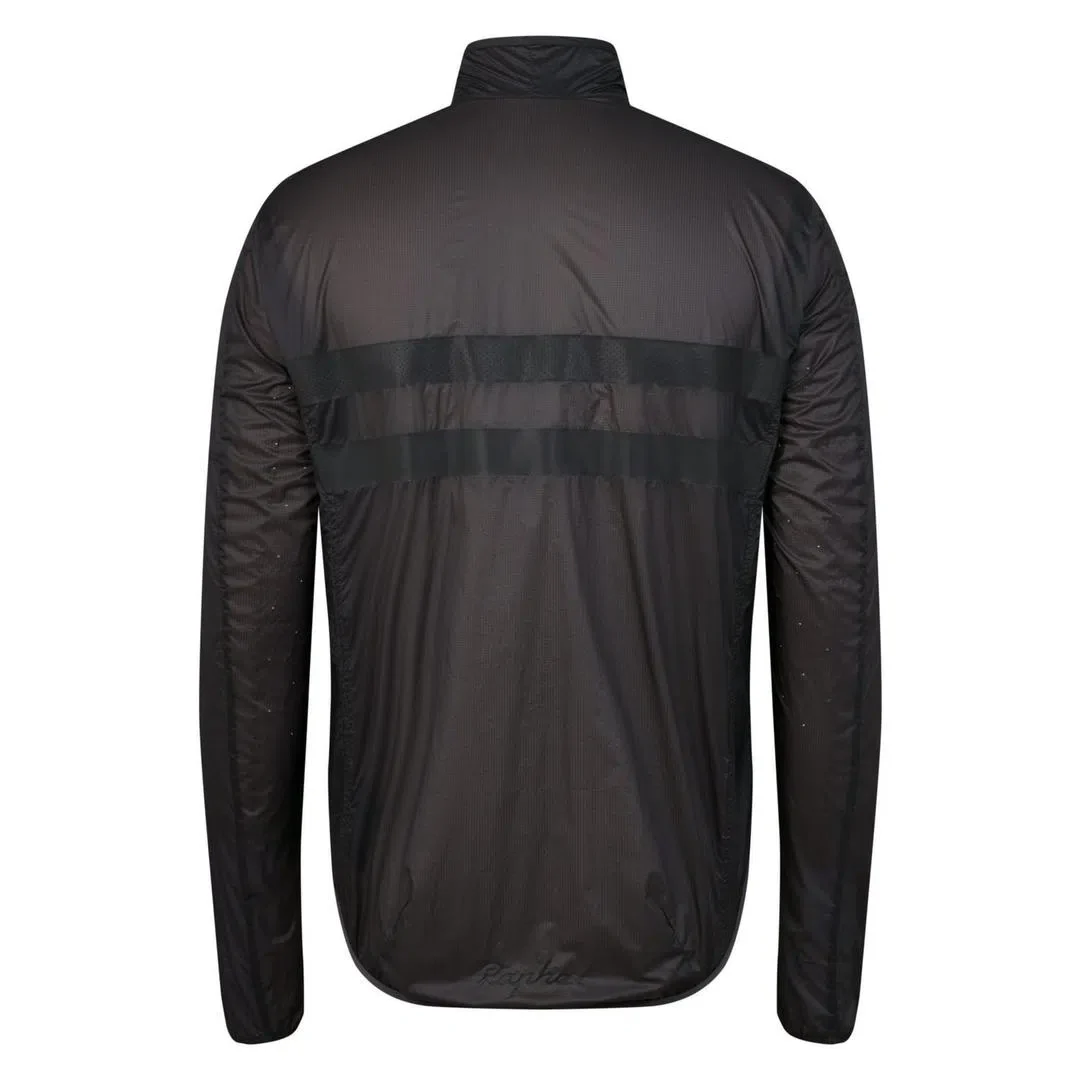 RAPHA Brevet Flyweight Wind Jacket - CBN Carbon Grey - Image 4