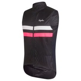 RAPHA Brevet Gilet - DNP Dark Navy/High Vis-Pink/White - Image 2