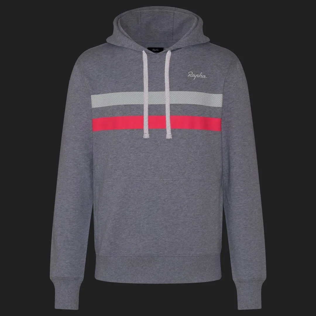 RAPHA Brevet Hoodie - GWP Grey Marl - Image 4