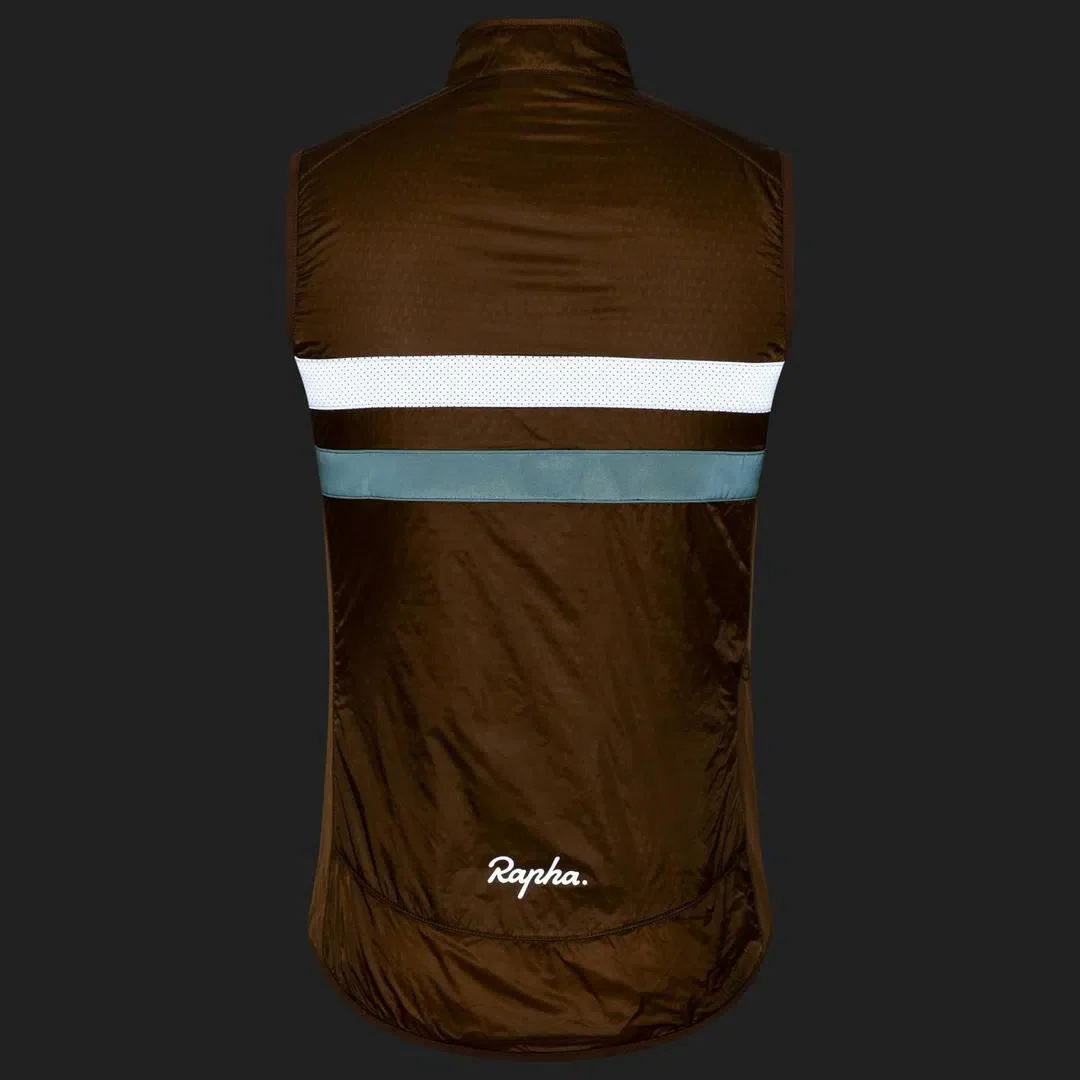 RAPHA Brevet Insulated Gilet - Brown - Image 10