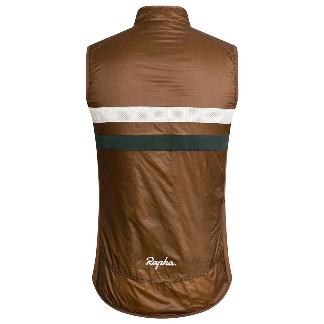 RAPHA Brevet Insulated Gilet - Brown - Image 6