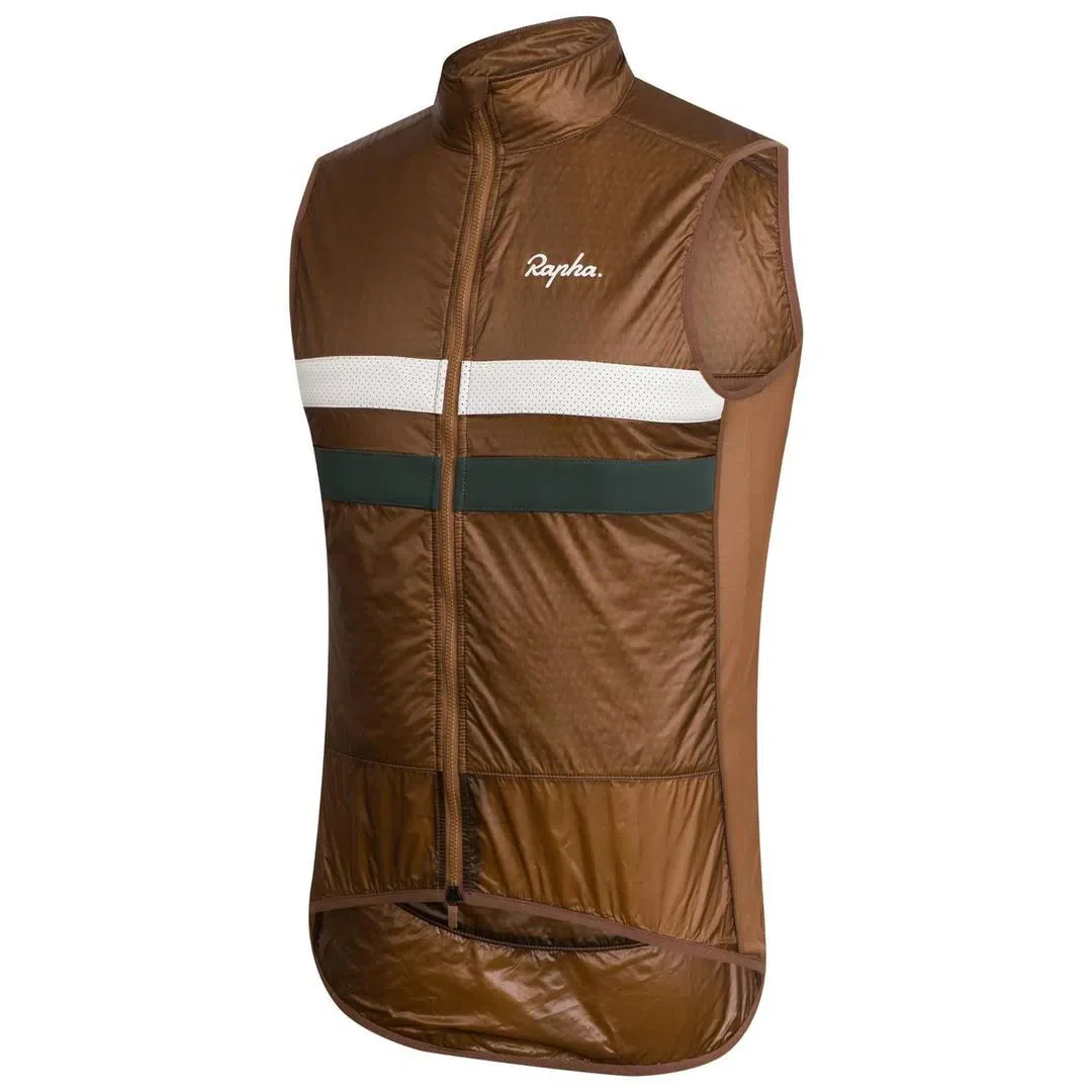 RAPHA Brevet Insulated Gilet - Brown - Image 7