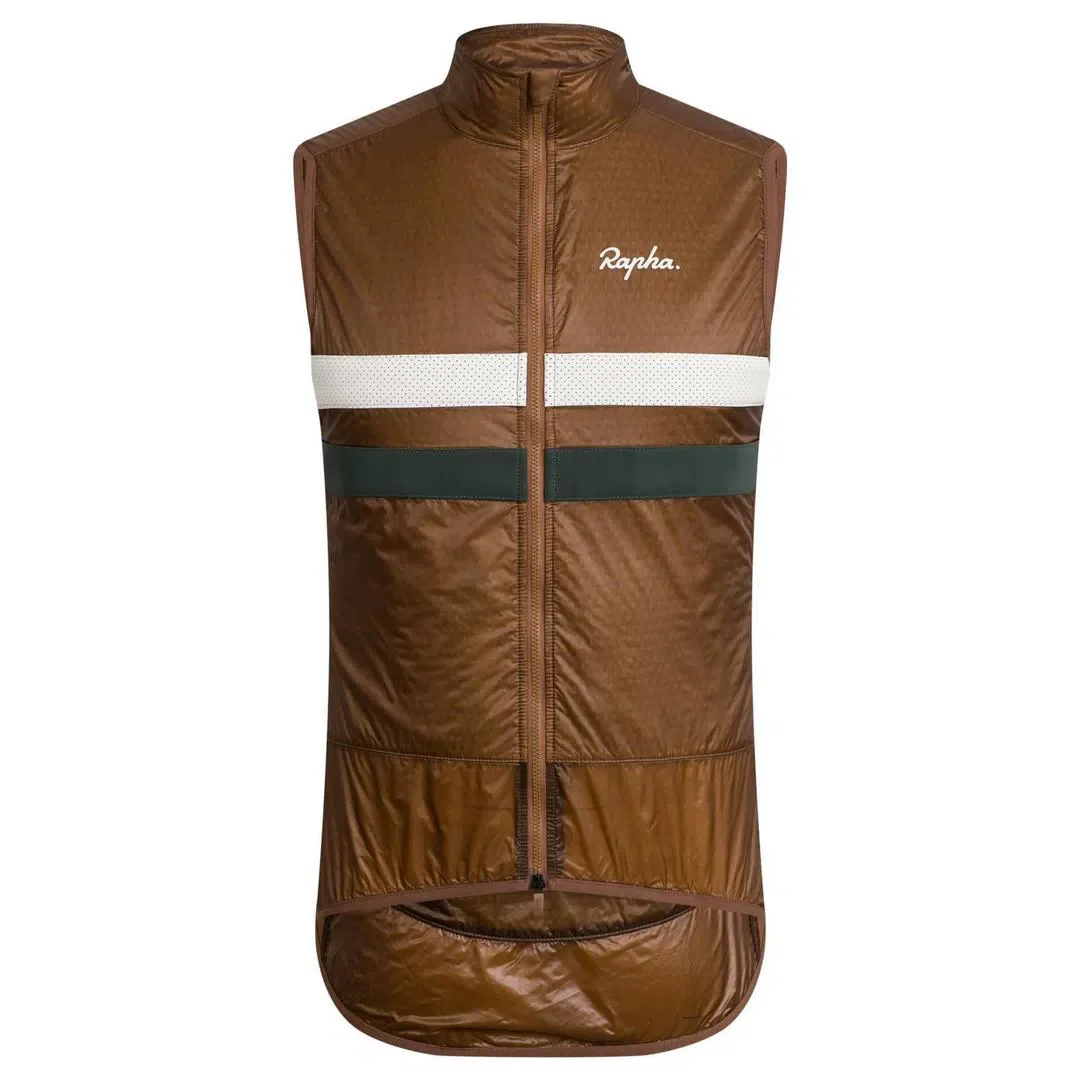 RAPHA Brevet Insulated Gilet - Brown - Image 8