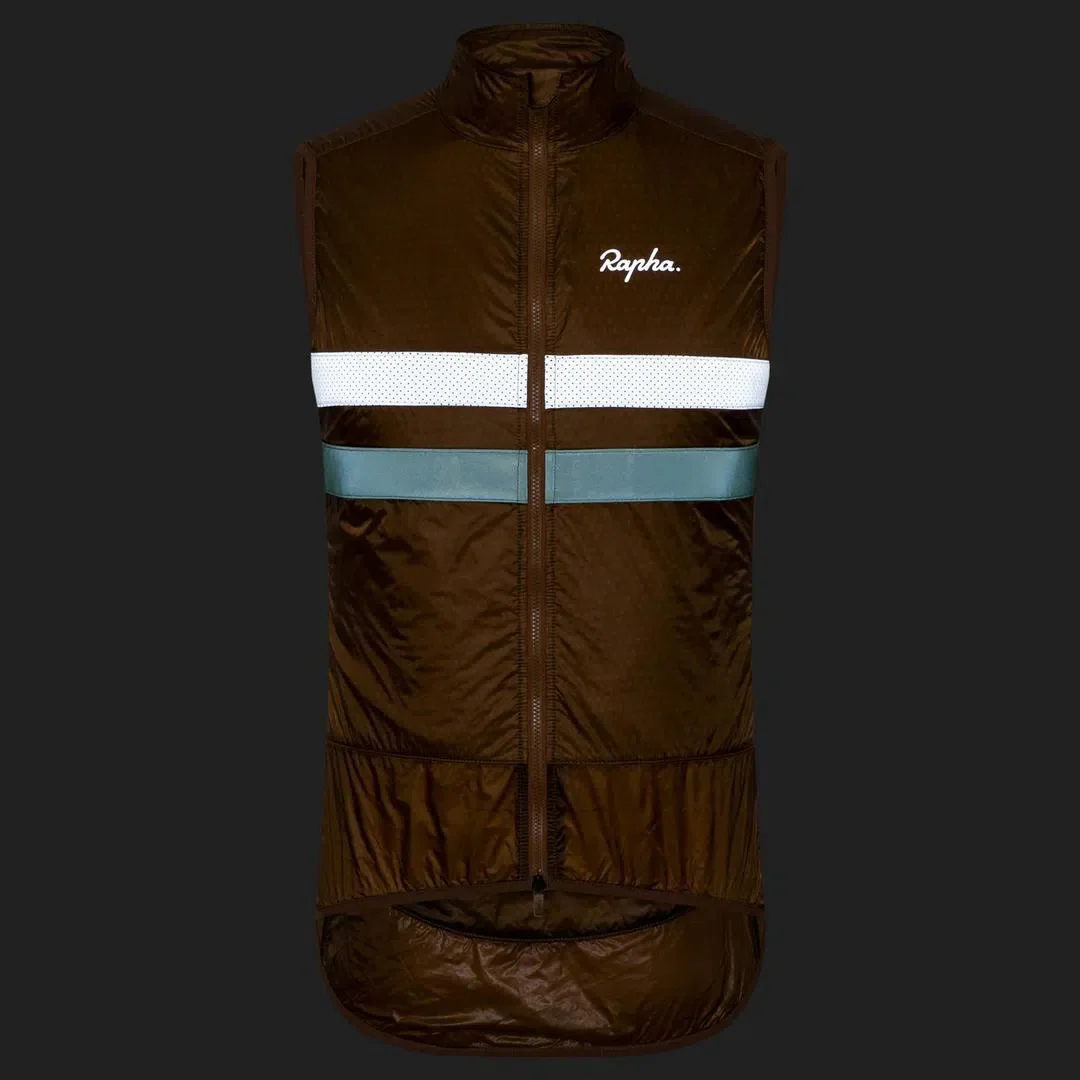RAPHA Brevet Insulated Gilet - Brown - Image 9