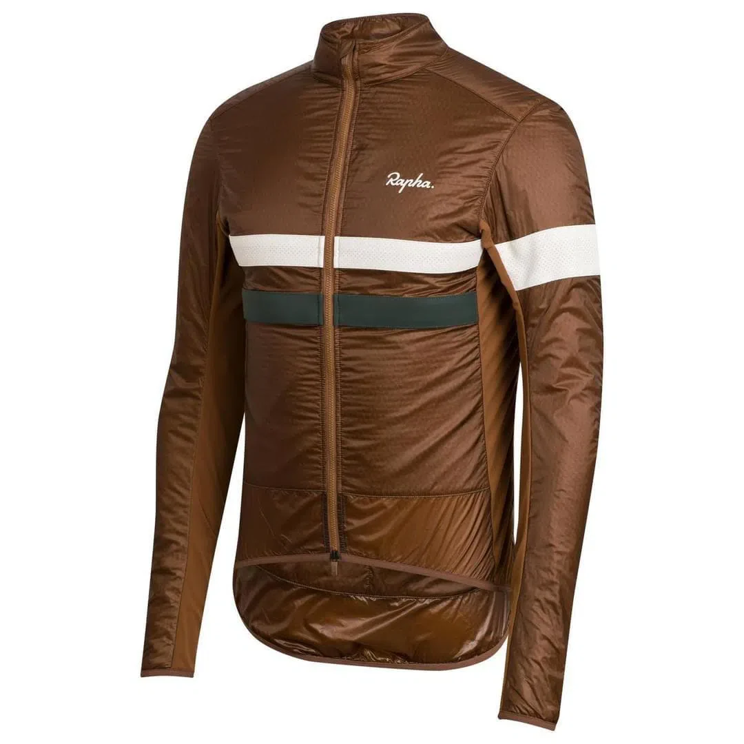 RAPHA Brevet Insulated Jacket - Brown EMP - Image 3