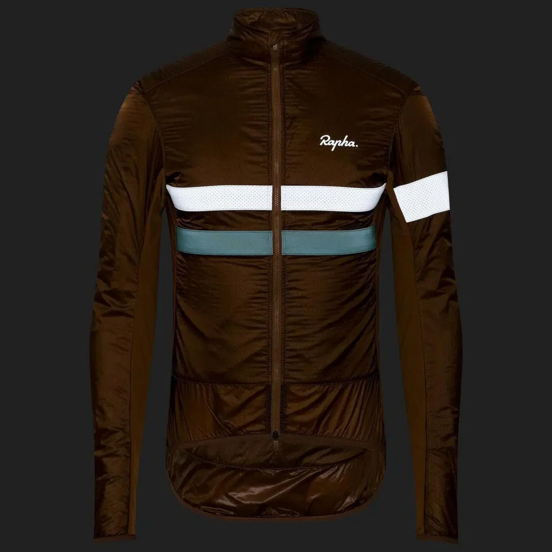 RAPHA Brevet Insulated Jacket - Brown EMP - Image 5