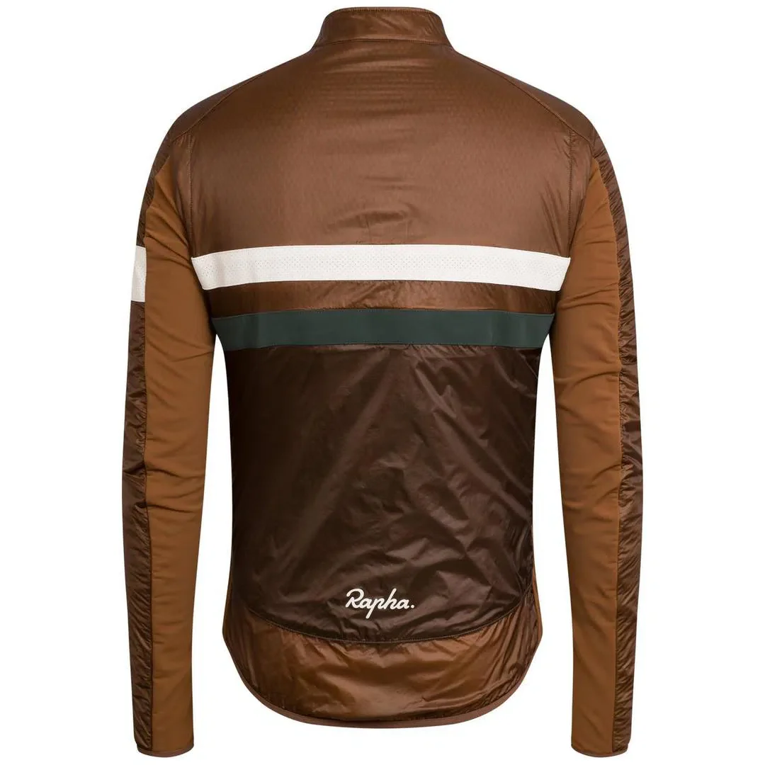 RAPHA Brevet Insulated Jacket - Brown EMP - Image 6