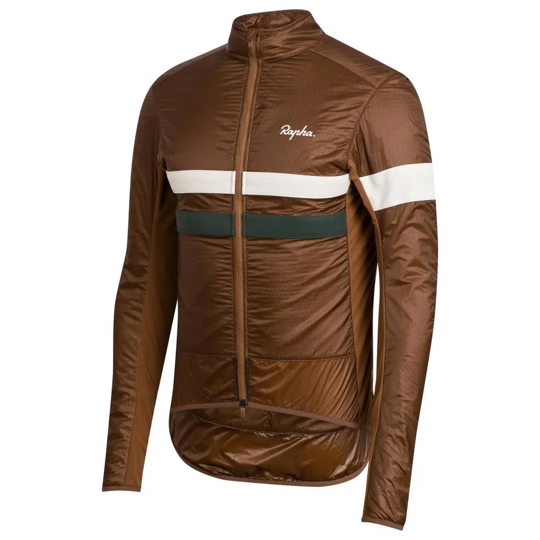 RAPHA Brevet Insulated Jacket - Brown EMP - Image 7