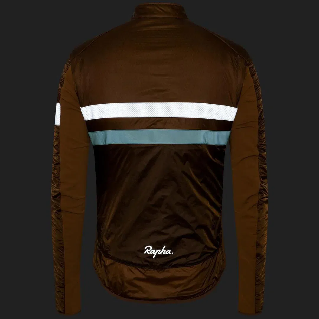 RAPHA Brevet Insulated Jacket - Brown EMP - Image 8