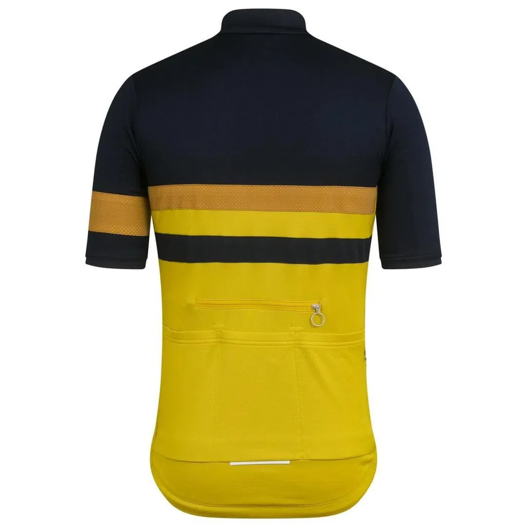 RAPHA Brevet Jersey - DCG Dark Navy/Moss Green - Image 2