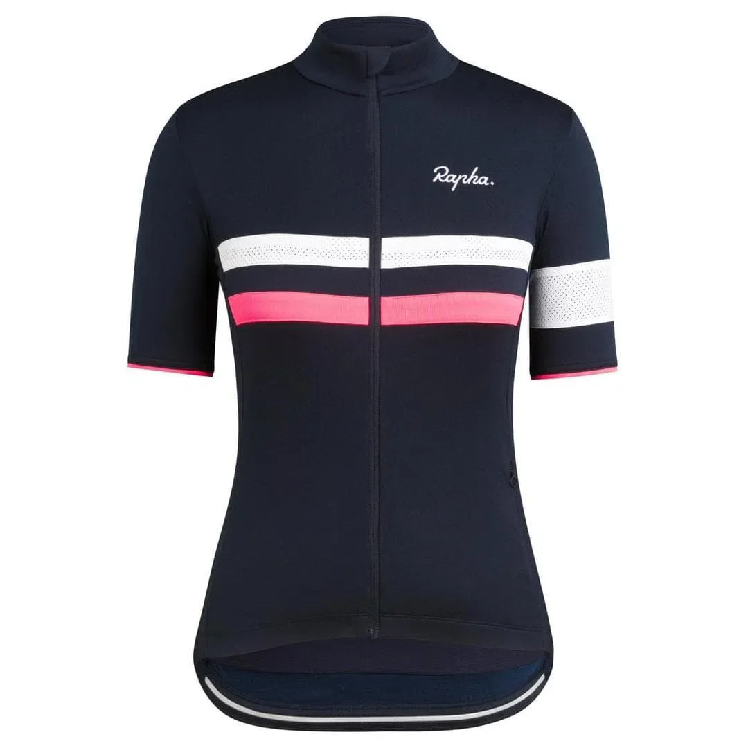 RAPHA Brevet II Women Jersey - Dark Navy