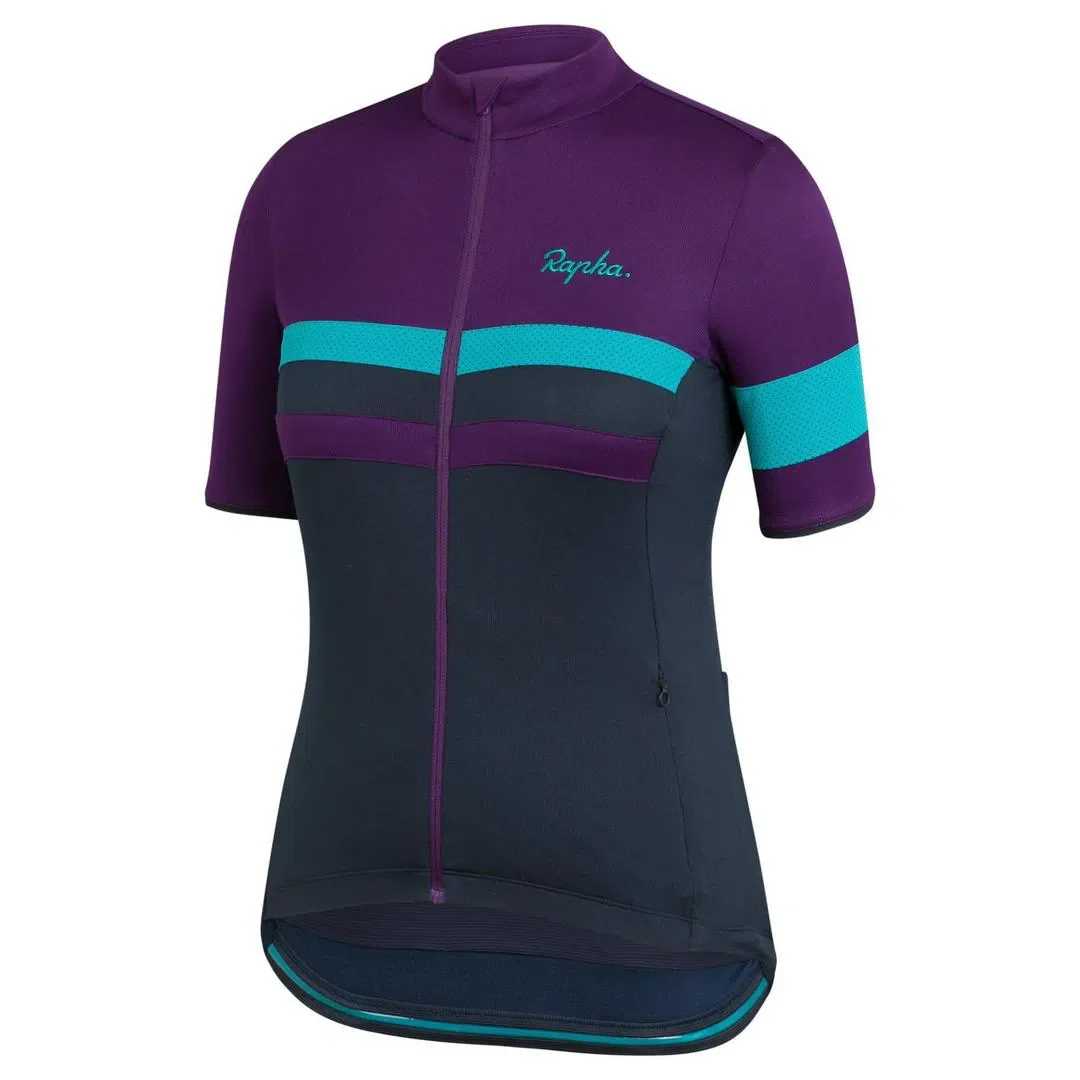 RAPHA Brevet II Women Jersey - Purple - Image 5