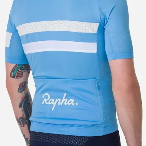 RAPHA Brevet Lightweight Jersey - ALD Cornflower/White - Image 6