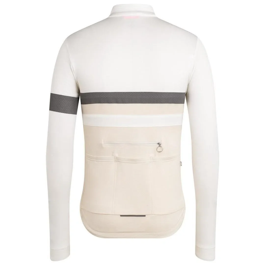 RAPHA Brevet Long Sleeve Jersey - WHT White - Image 2