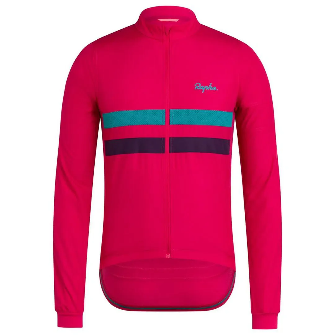RAPHA Brevet Windblock Jersey - CRS Pink - Image 4